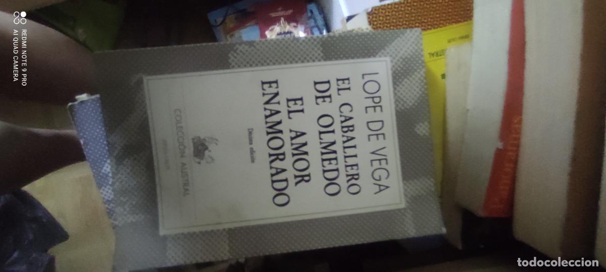 Libros de segunda mano: El caballero de Olmedo/ El amor enamorado. Lope. Austral