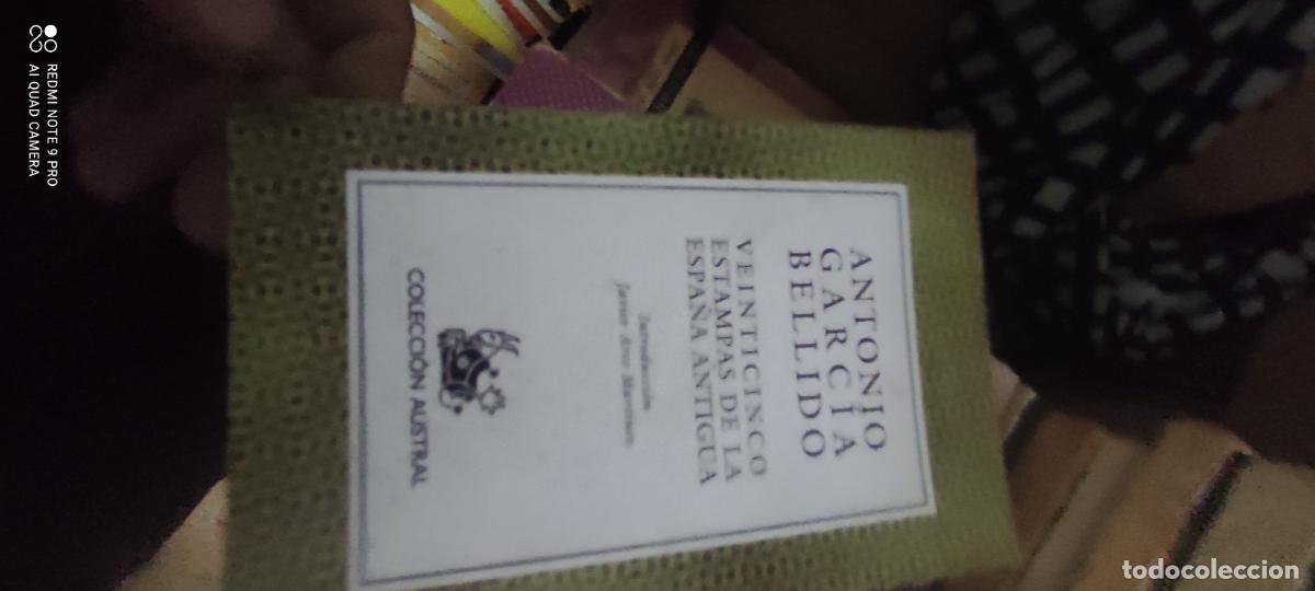 Libros de segunda mano: Antonio Garc&iacute;a y Bellido. VEINTICINCO ESTAMPAS DE LA ESPA&Ntilde;A ANTIGUA. Austral