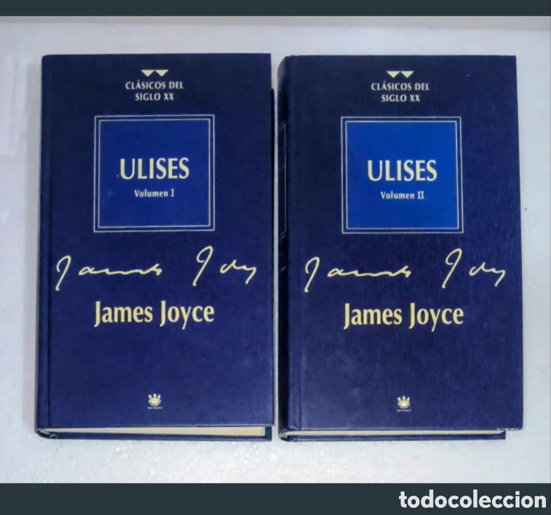 Libros de segunda mano: Ulisas de James Joyce(2 vol&uacute;menes)