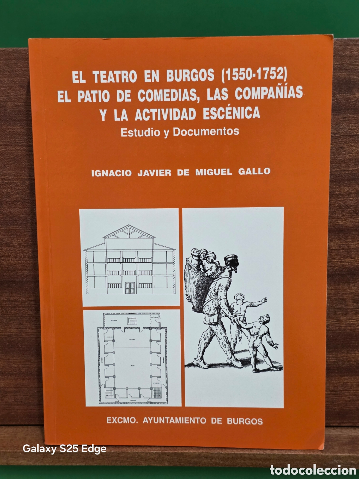 Libros de segunda mano: &rdquo;&rdquo;EL TEATRO EN BURGOS (1550-1752), EL PATIO DE COMEDIAS, LAS COMPA&Ntilde;&Iacute;AS Y LA ACTIVIDAD ESCENICA&rdquo;&rdquo;....