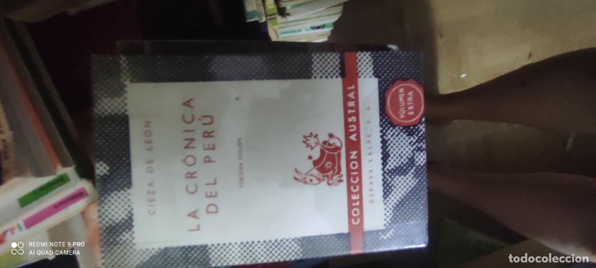 Libros de segunda mano: CR&Oacute;NICA DEL PER&Uacute;. CIEZA DE LEON, PEDRO.