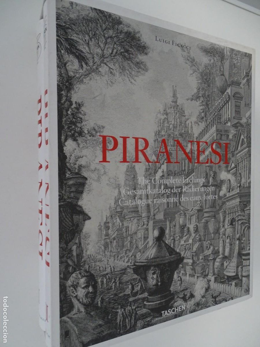 Libros de segunda mano: Luigi Ficacci: Piranesi: The complete etchings. Taschen. Texto en ingl&eacute;s, franc&eacute;s y alem&aacute;n. 2 vv.