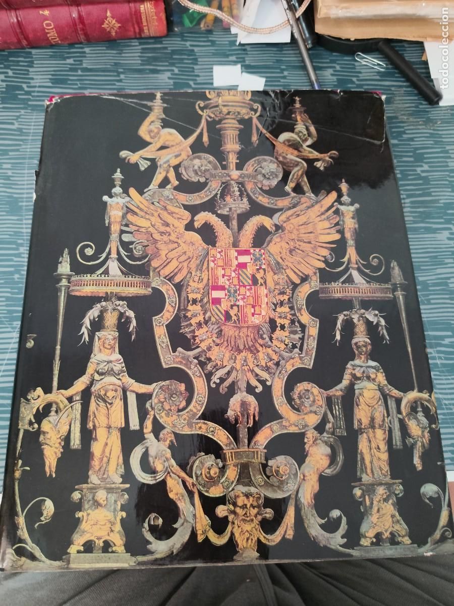 Libros de segunda mano: LOS TESOROS DE ESPA&Ntilde;A,DESDE CARLOS QUINTO HASTA GOYA,ALEXANDRE CIRICI-PELLICER,1965,VER FOTOS.