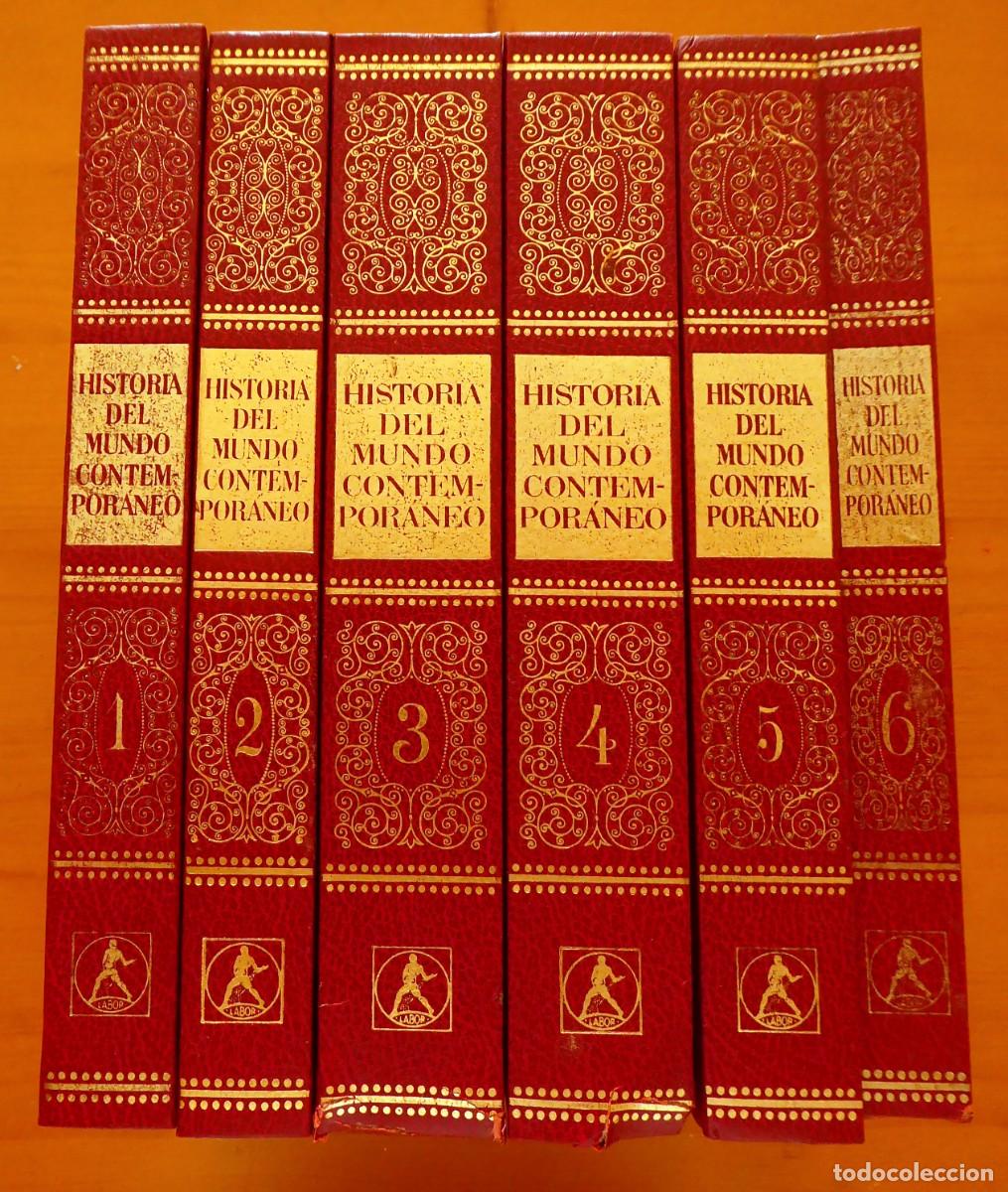 Libros de segunda mano: HISTORIA DEL MUNDO CONTEMPOR&Aacute;NEO. COMPLETA 6VOLUMENES. EDITORIAL LABOR