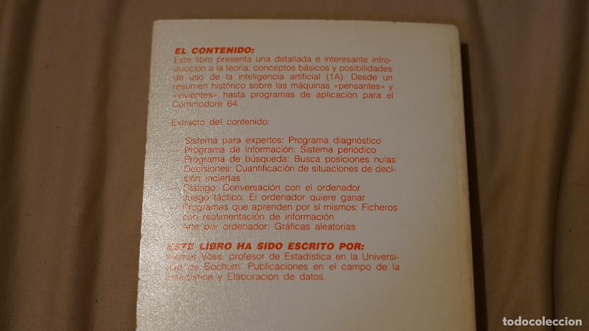 Libros de segunda mano: V&ouml;ss - Introducci&oacute;n a la inteligencia artificial con muchos programas para c64 - Foto 3