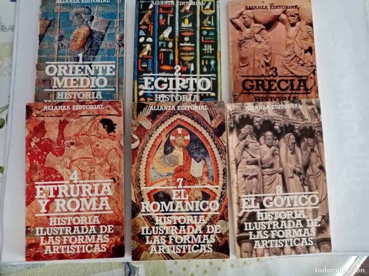 Libros de segunda mano: HISTORIA ILUSTRADA DE LAS FORMAS ART&Iacute;STICAS ( 6 VOL. ) ( ALIANZA EDITORIAL )