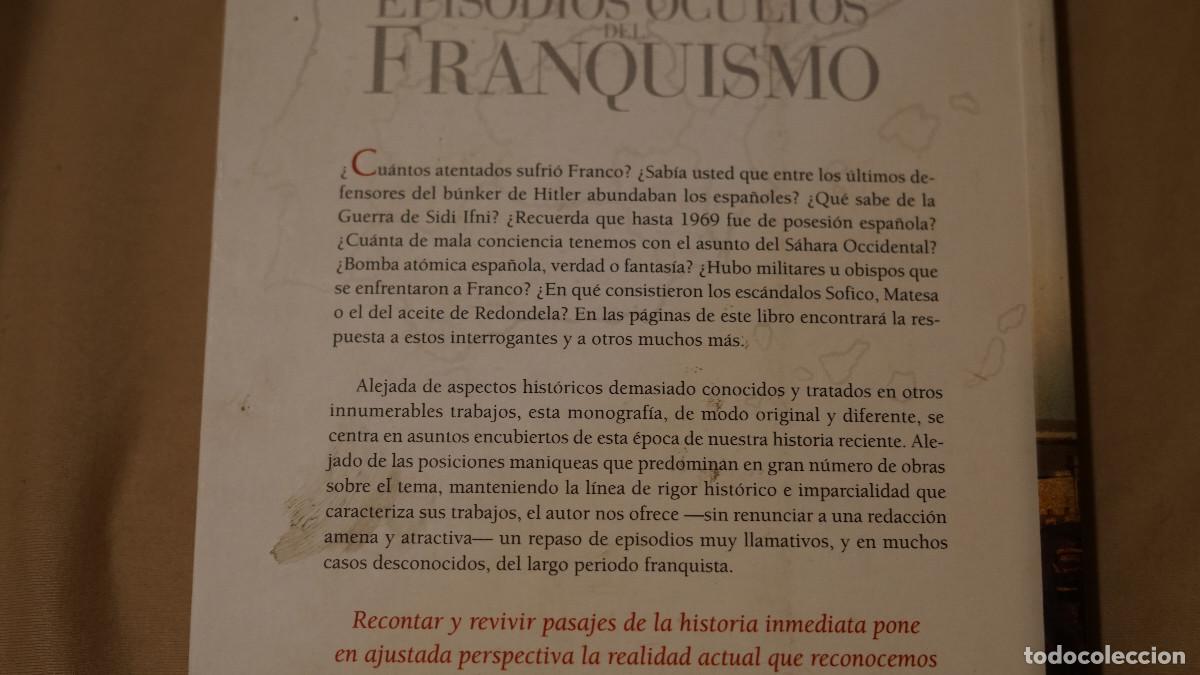 Libros de segunda mano: Episodios ocultos del franquismo - Edaf 2011 - Foto 3