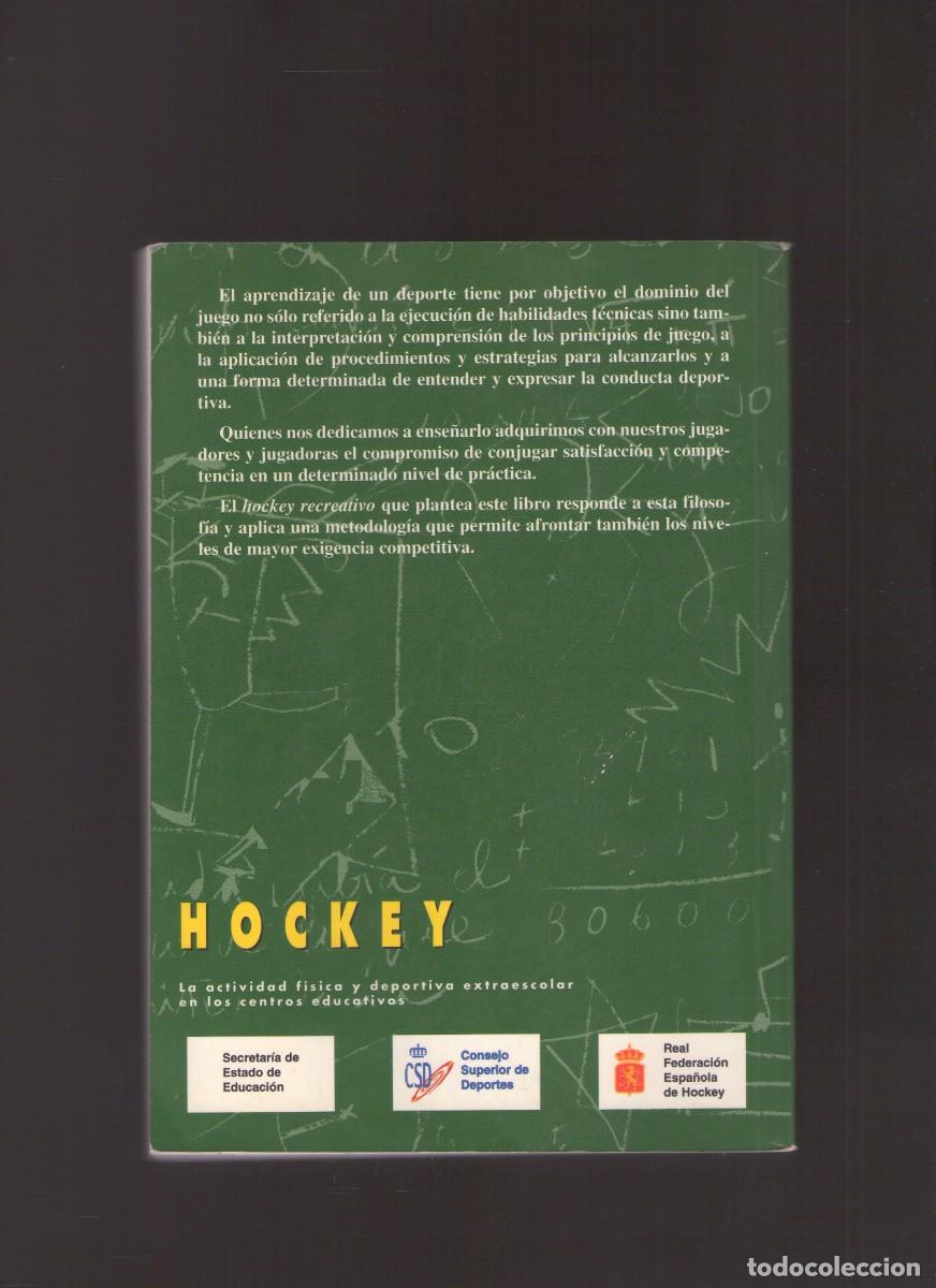 Libros de segunda mano: Bd. Hockey (Carmen Mart&iacute;nez de Dios) - Foto 2