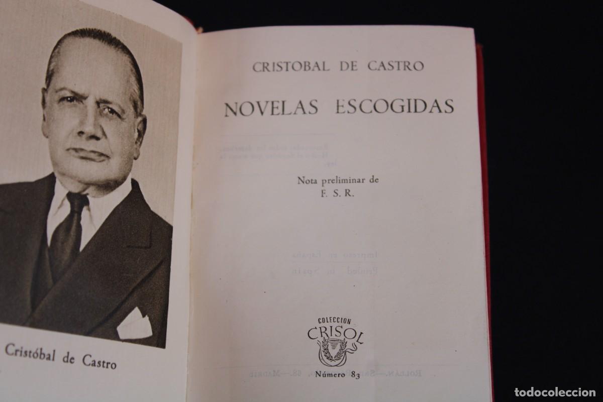 Libros de segunda mano: AGUILAR- Crisol n&ordm; 83 / NOVELAS ESCOGIDAS / CRISTOBAL DE CASTRO / 1944