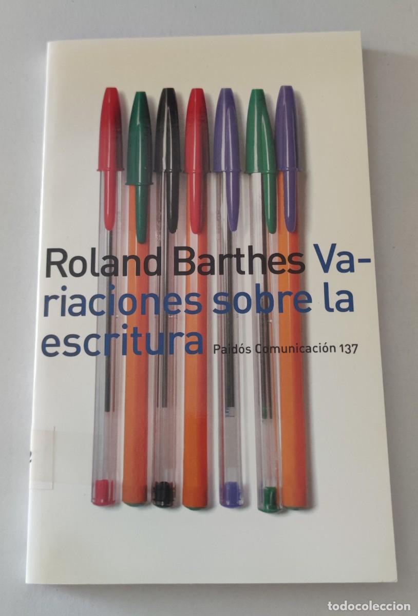 Libros de segunda mano: VARIACIONES SOBRE LA ESCRITURA - ROLAND BARTHES - Foto 1