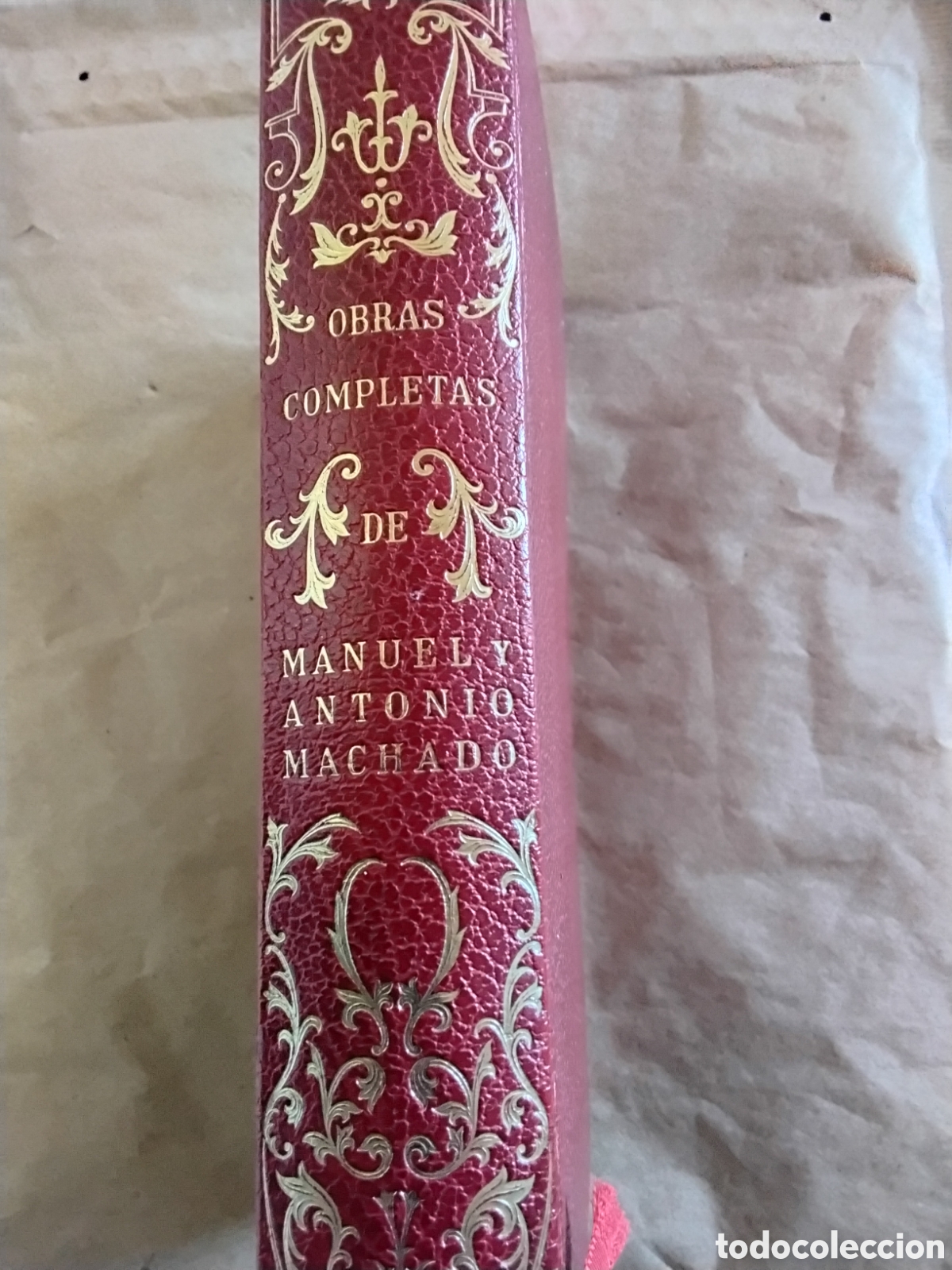 Libros de segunda mano: OBRAS COMPLETAS MANUEL Y ANTONIO MACHADO. NUMERADO. 1962