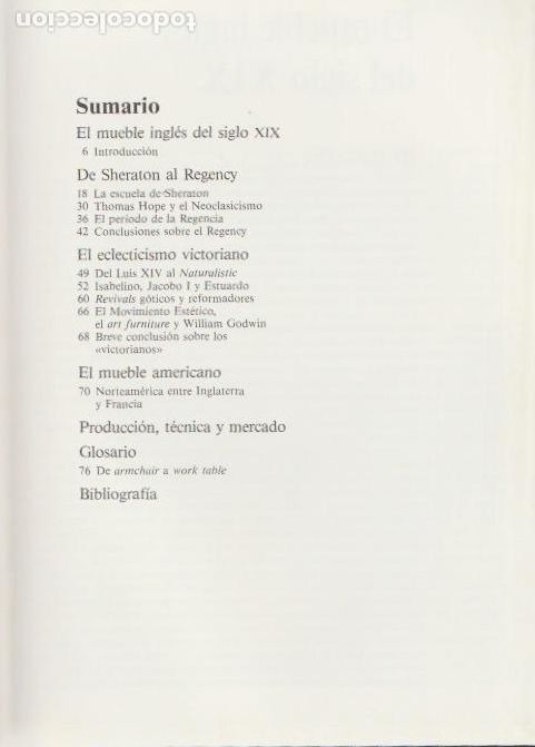 Libros de segunda mano: El mueble del siglo XIX: Inglaterra * SOTHEBYS * - Foto 2