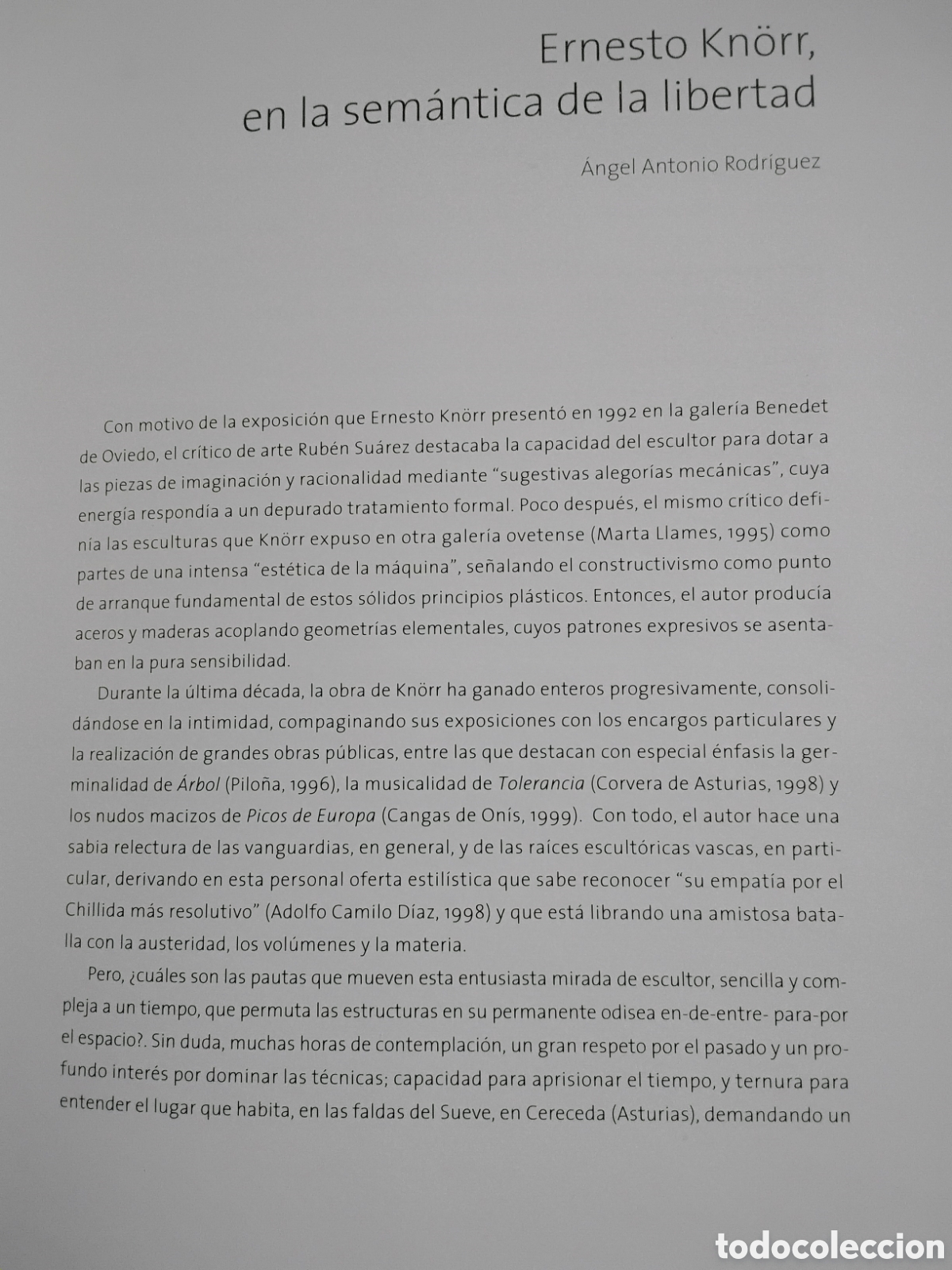 Libros de segunda mano: ERNESTO KNORR. ESCULTURAS:1996-2002 - Foto 3