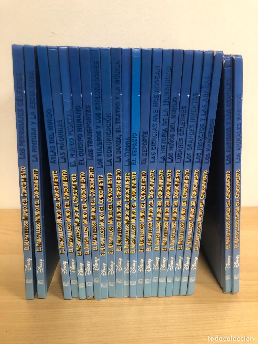 Libros de segunda mano: El Maravilloso Mundo del Conocimiento Disney Presenta 22 Tomos Ediciones Salvat