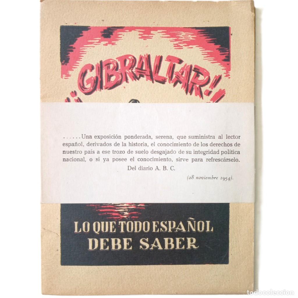 Libros de segunda mano: &iexcl;GIBRALTAR! LO QUE TODO ESPA&Ntilde;OL DEBE SABER. G&oacute;mez Llamero, Estela