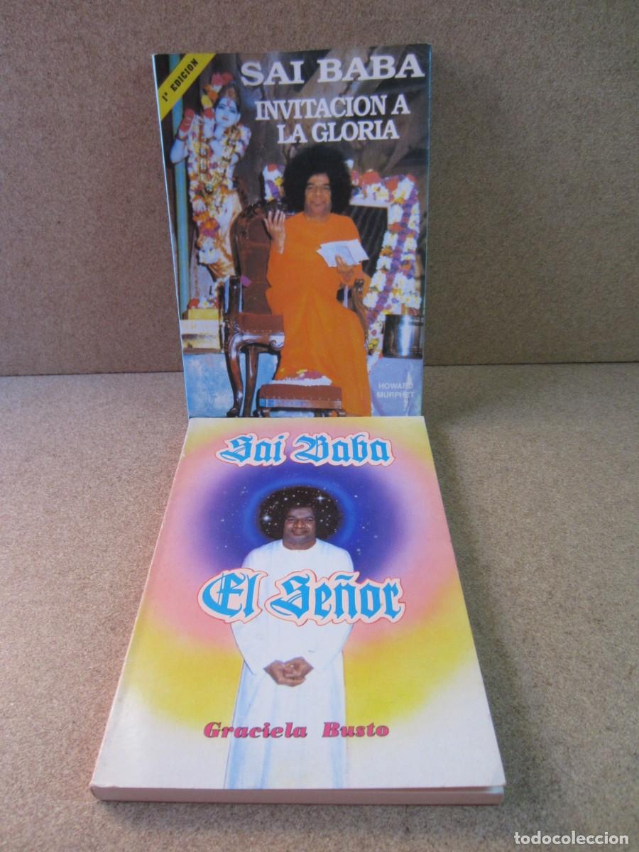 Libros de segunda mano: Lote 2 Libros Sathya Sai Baba, Invitaci&oacute;n a la Gloria y Sai Baba El Se&ntilde;or