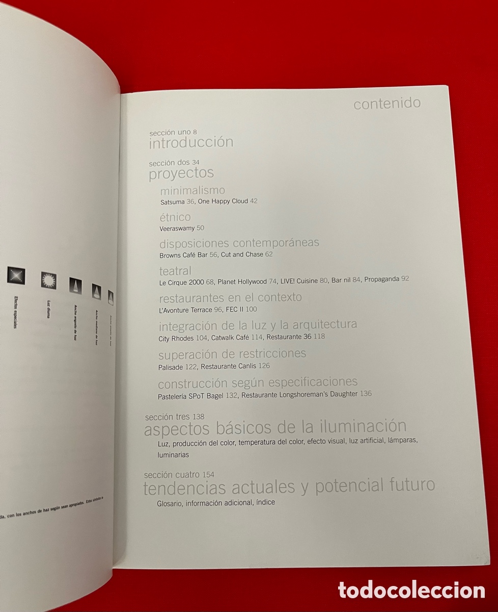Libros de segunda mano: Libro Dise&ntilde;o con luz en bares y restaurantes - Jill Entwistle - Foto 4