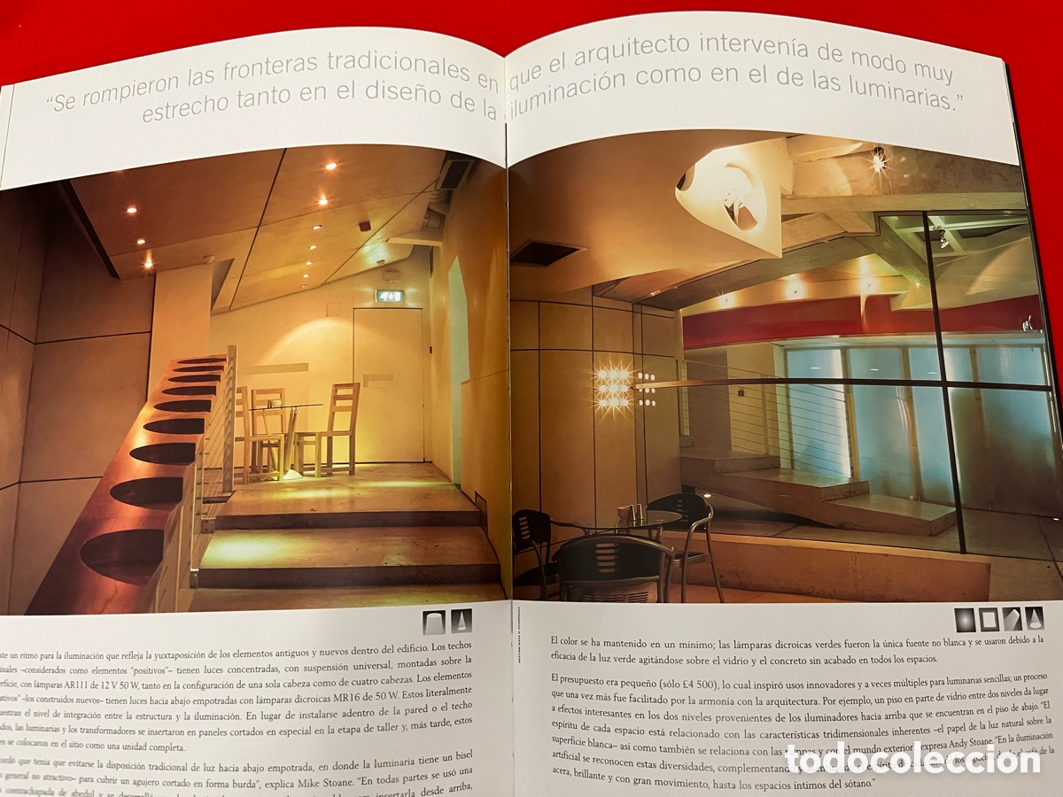 Libros de segunda mano: Libro Dise&ntilde;o con luz en bares y restaurantes - Jill Entwistle - Foto 9