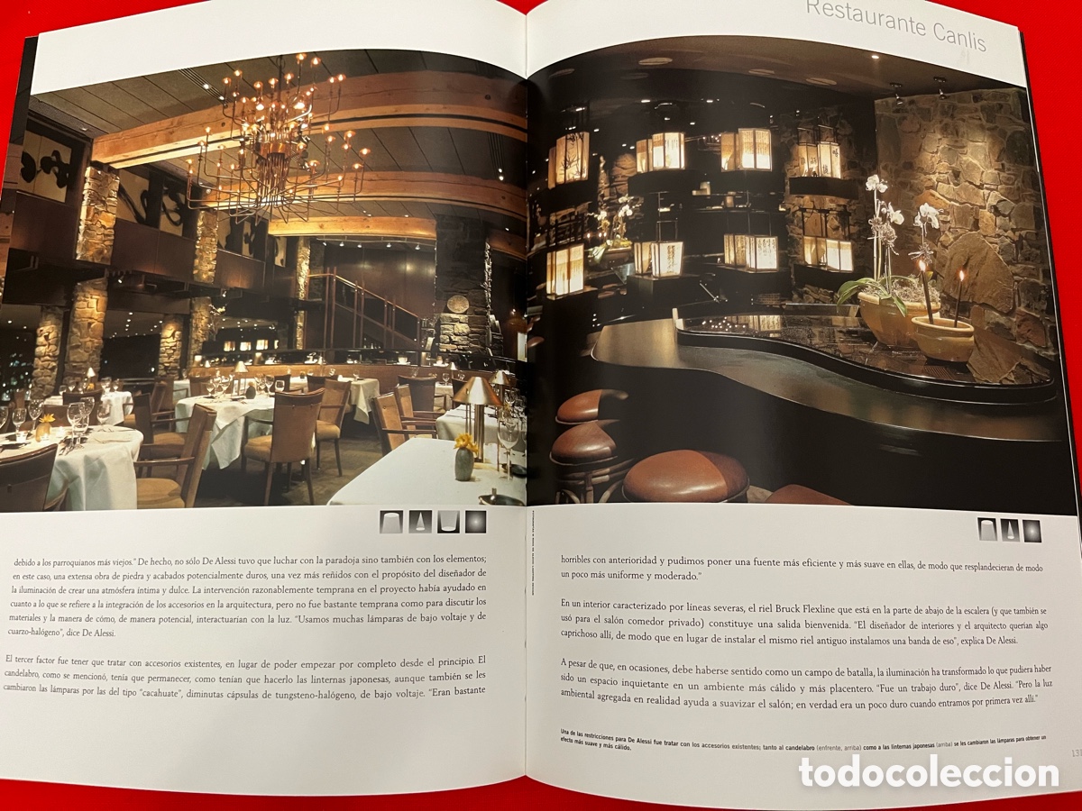 Libros de segunda mano: Libro Dise&ntilde;o con luz en bares y restaurantes - Jill Entwistle - Foto 10