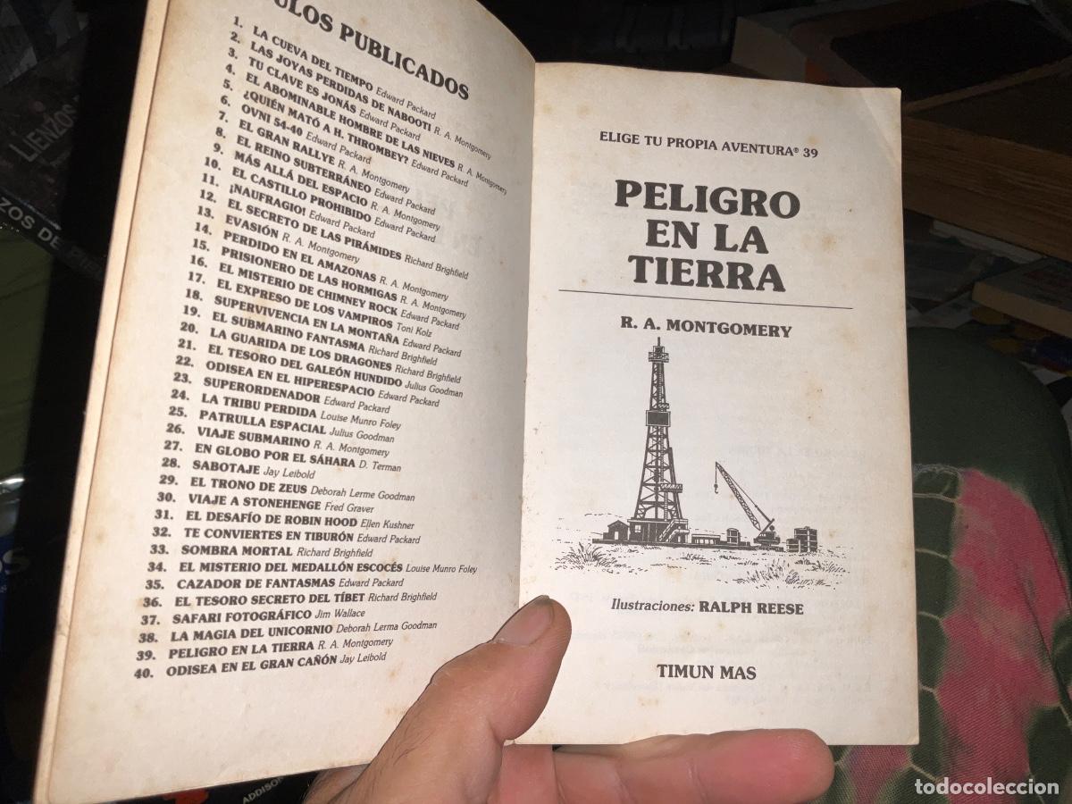 Libros de segunda mano: PELIGRO EN LA TIERRA - R. A. MONTGOMERY - Foto 2