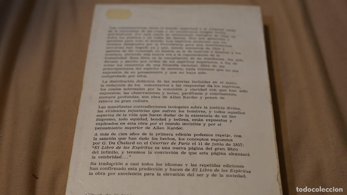 Libros de segunda mano: Allan Kardec - El libro de los esp&iacute;ritus - Kier - Foto 3