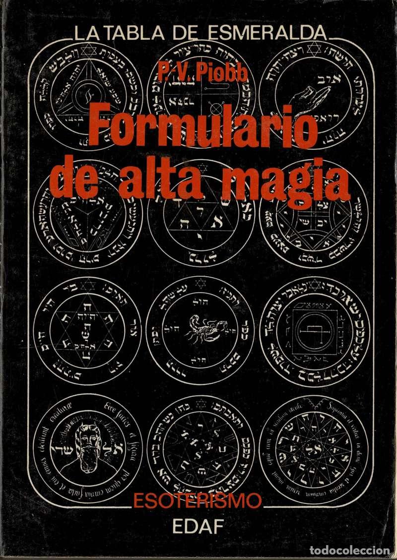 Libros de segunda mano: Formulario de Alta Magia - P. V. Piobb