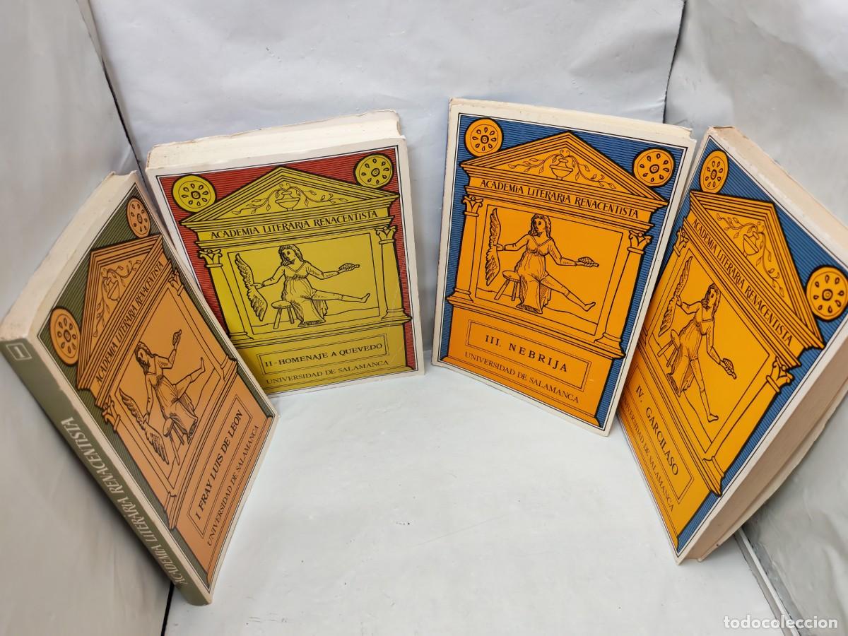 Libri di seconda mano: Academia Literaria Renacentista, Tomos I, II, III y IV