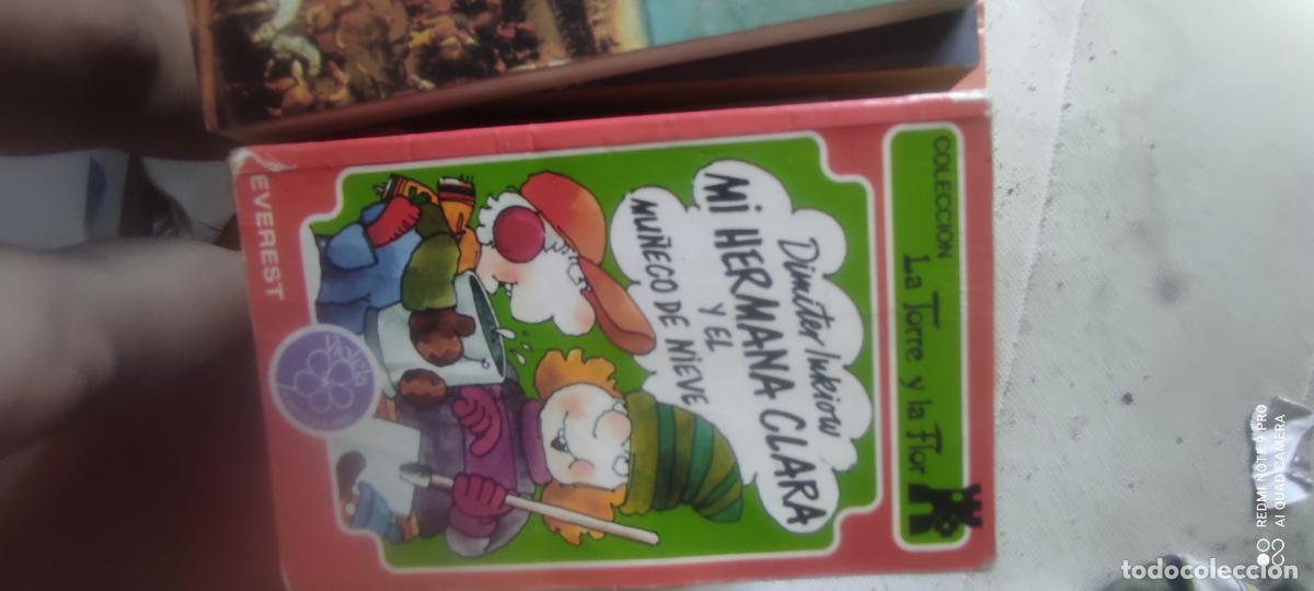 Libros de segunda mano: MI HERMANA CLARA Y EL MU&Ntilde;ECO DE NIEVE (La Torre y la Flor) (Violeta) / Dimiter Inkiow.- Everest 1988