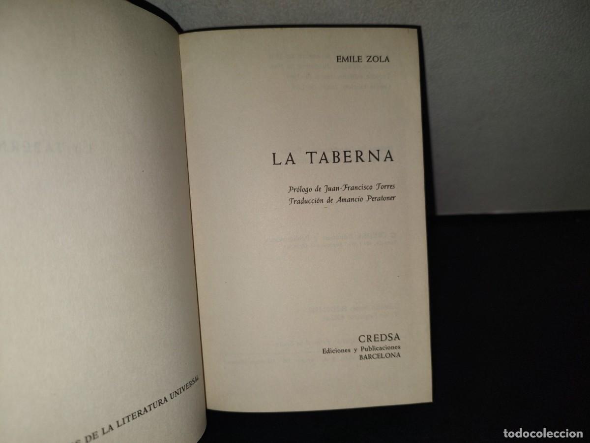 Libros de segunda mano: 196- La Taberna - Emile Zola - CREDSA, Ediciones Y Publicaciones - 1972 - Foto 4