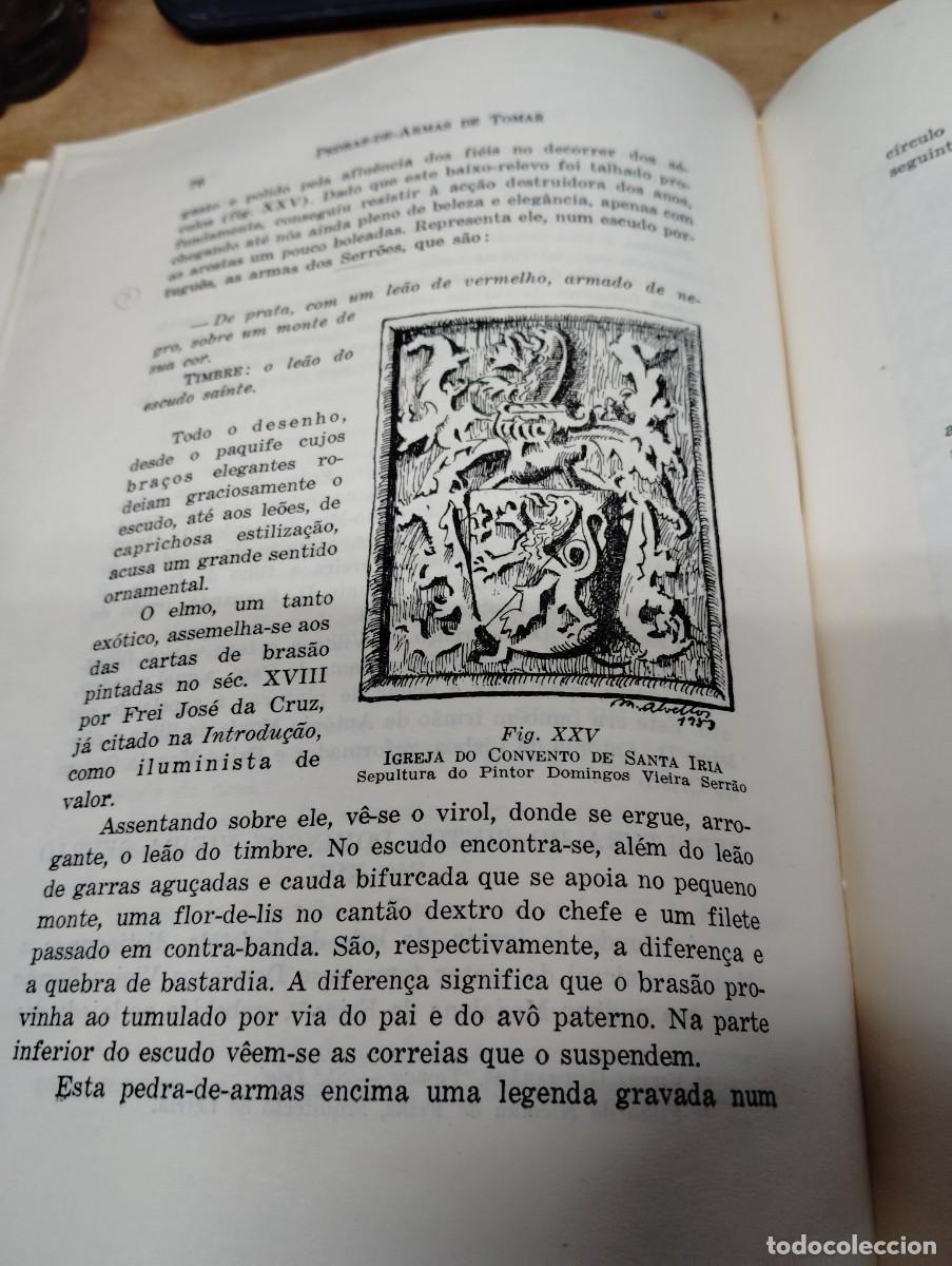 Libros de segunda mano: PEDRAS DE ARMAS DE TOMAR COM 40 DESENHOS DO AUTOR, DE MIGUEL DE MELLO E CASTRO. - Foto 3
