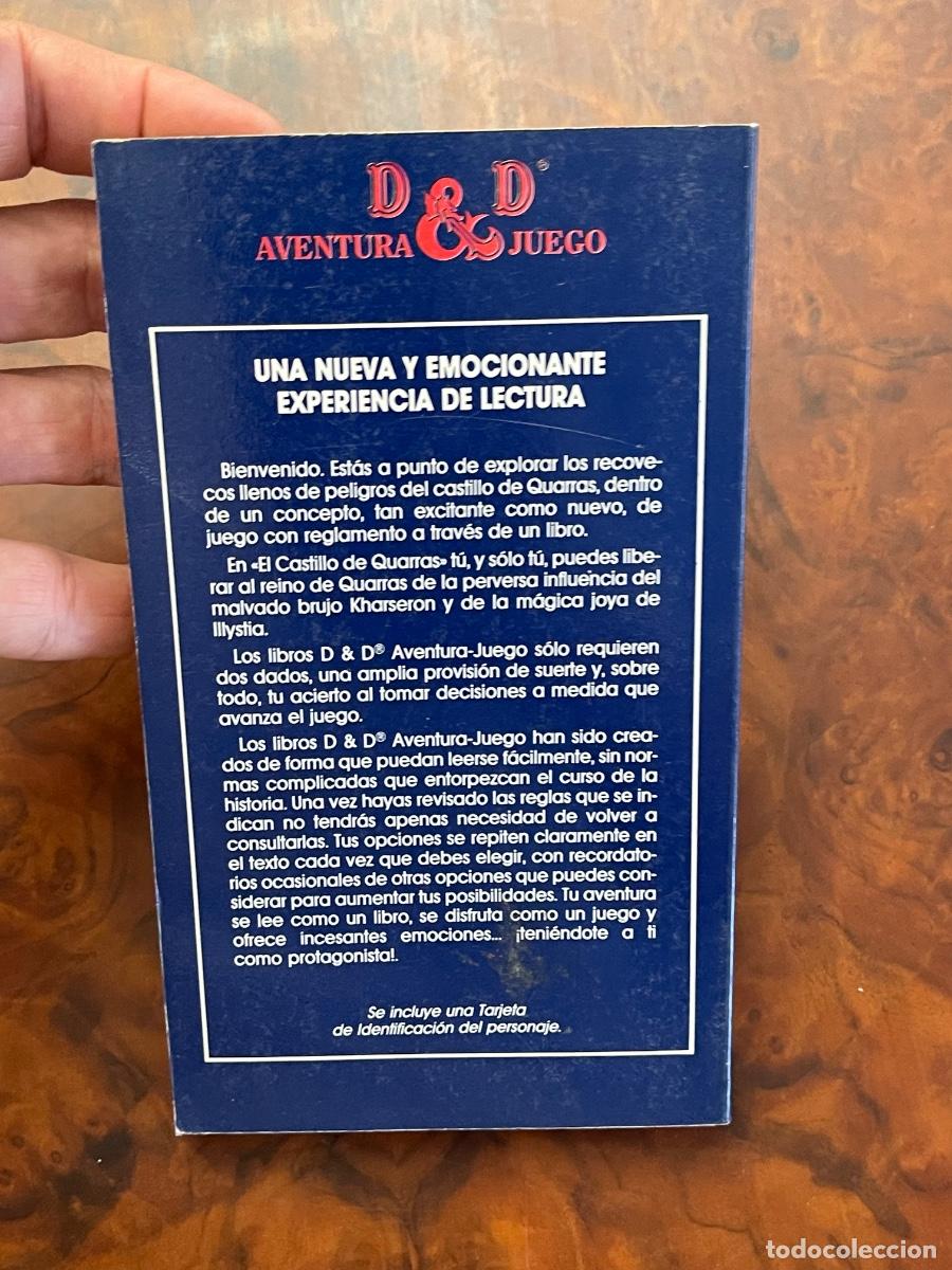 Libros de segunda mano: LIBRO ADVANCED DUNGEONS & DRAGONS - EL CASTILLO DE QUARRAS N&ordm;2 - TIMUN MAS- SIN HOJA - Foto 6