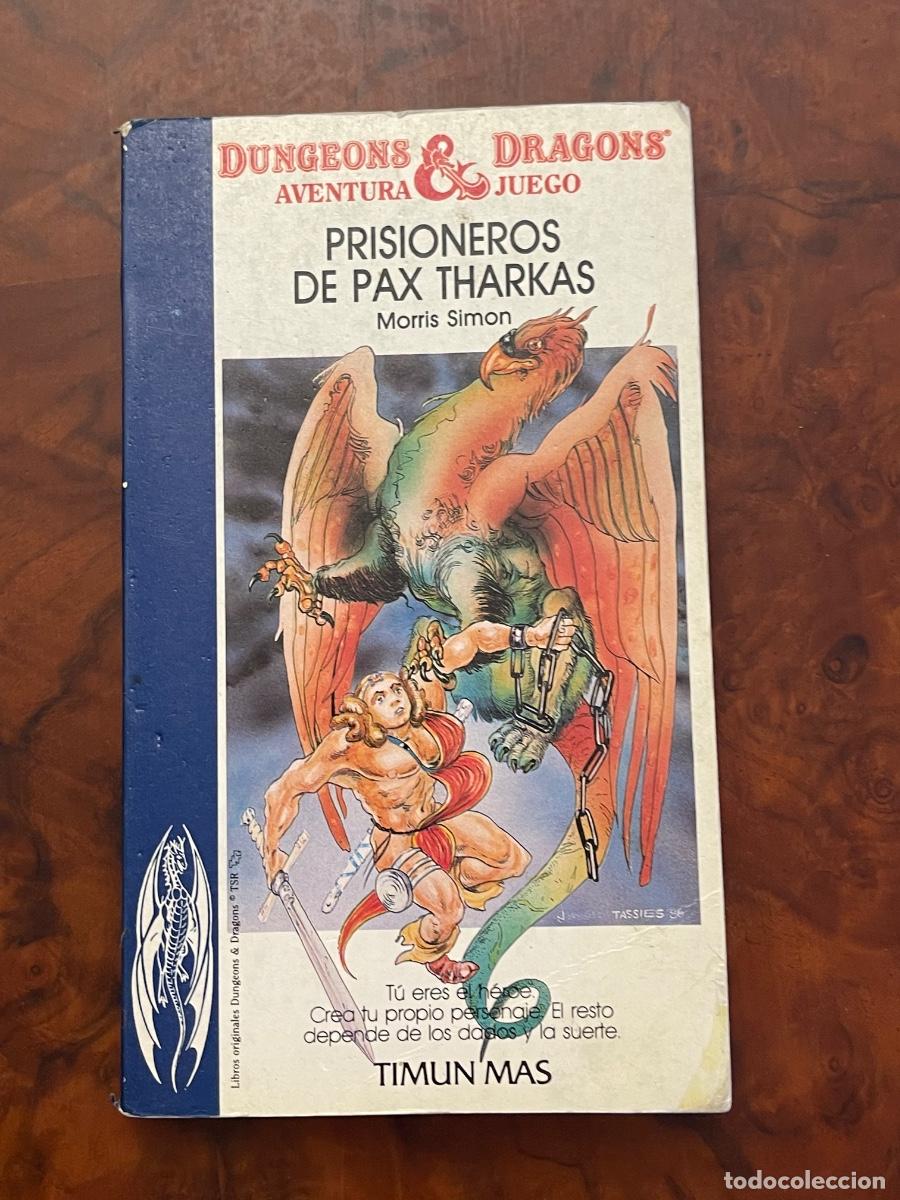 Livros em segunda m&atilde;o: ADVANCED DUNGEONS & DRAGONS LIBROJUEGO N 1 PRISIONEROS DE PAX THARKAS. SIN HOJA PERSONAJE