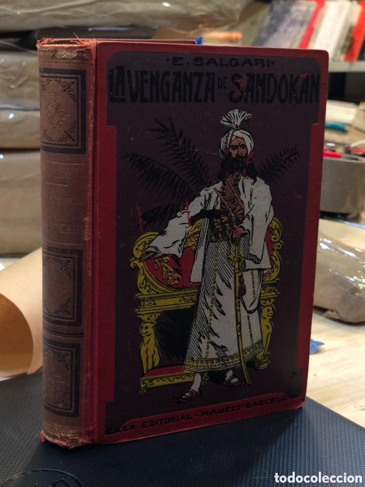Libros de segunda mano: La venganza de Sandok&aacute;n - Emilio Salgari