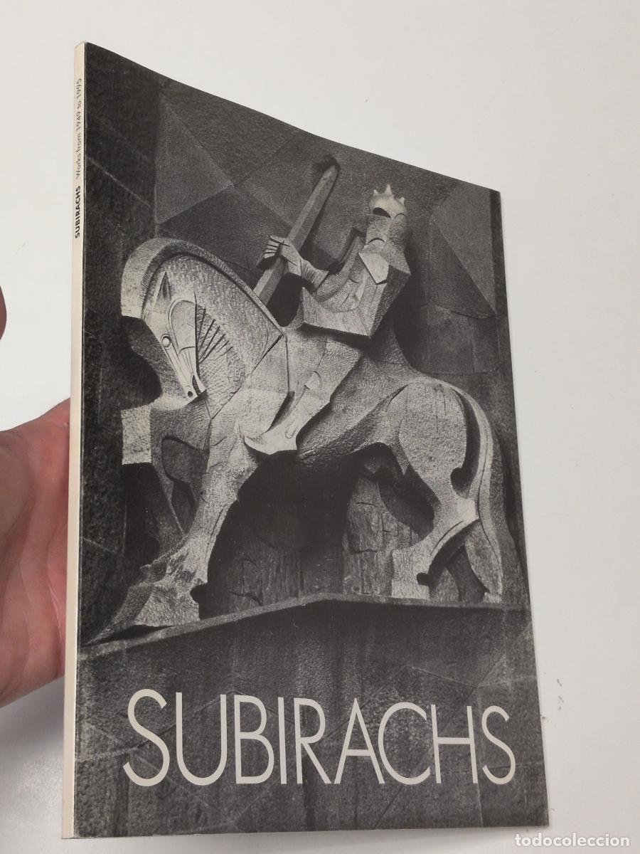 Libros de segunda mano: Subirachs. Works from 1949 to 1995 (dedicado por el artista) -