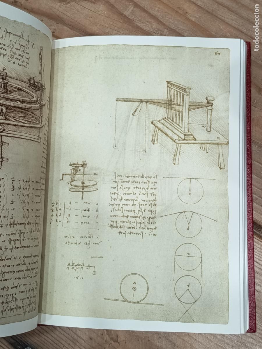Libros de segunda mano: 1974 - LEONARDO DA VINCI. C&oacute;dices Madrid. Cinco libros en caja - Foto 8
