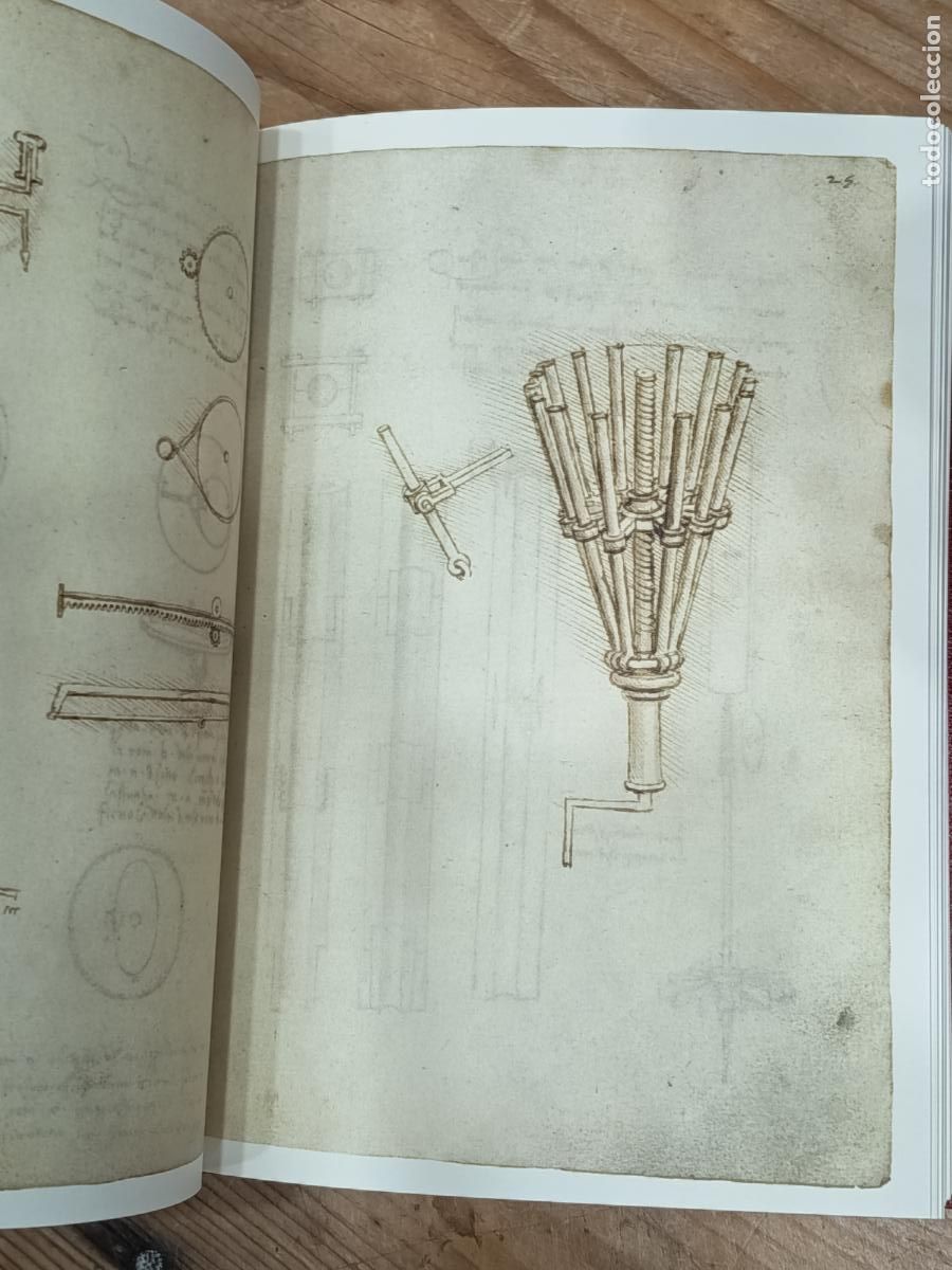 Libros de segunda mano: 1974 - LEONARDO DA VINCI. C&oacute;dices Madrid. Cinco libros en caja - Foto 10
