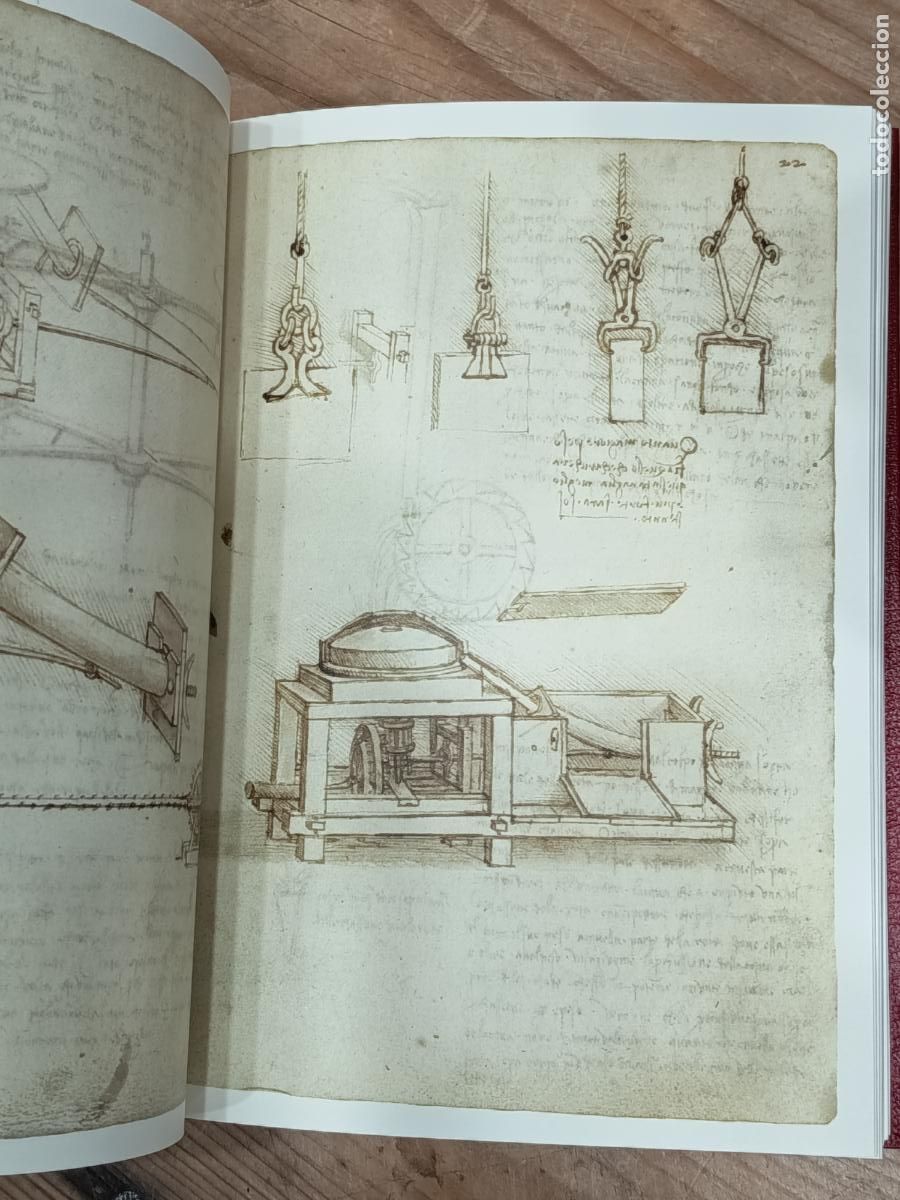 Libros de segunda mano: 1974 - LEONARDO DA VINCI. C&oacute;dices Madrid. Cinco libros en caja - Foto 11