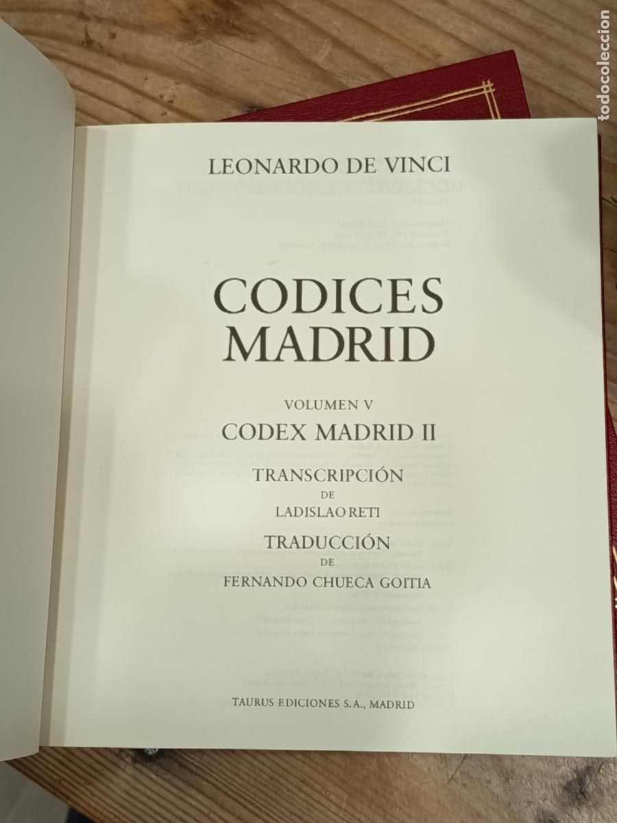 Libros de segunda mano: 1974 - LEONARDO DA VINCI. C&oacute;dices Madrid. Cinco libros en caja - Foto 12