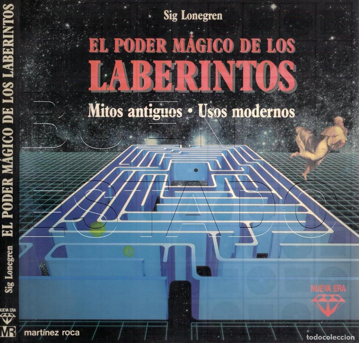 Libros de segunda mano: EL PODER MAGICO DE LOS LABERINTOS SIG LONEGREN LIBRO U93