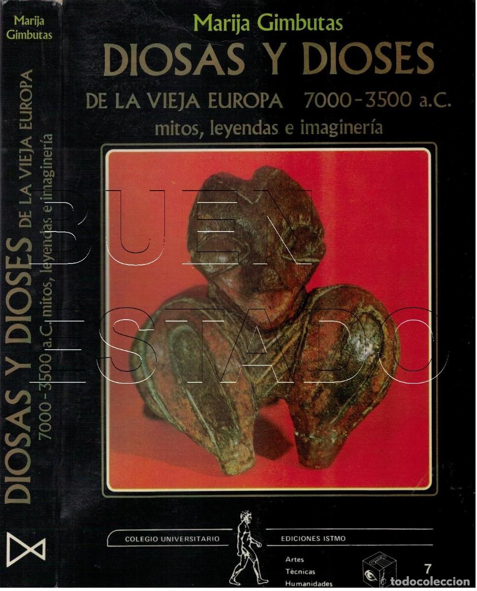 Libros de segunda mano: DIOSAS Y DIOSES DE LA VIEJA EUROPA MARIJA GIMBUTAS LIBRO U97
