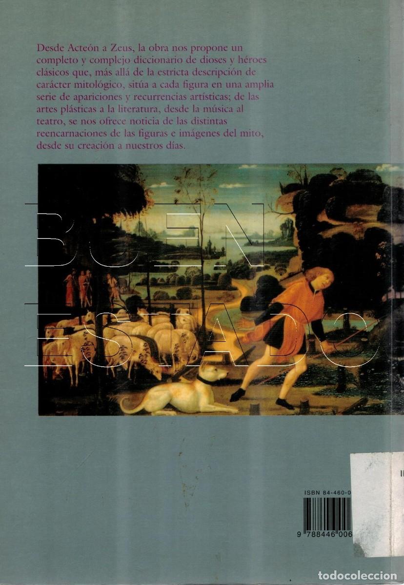 Libros de segunda mano: DE ACTEON A ZEUS MITOLOGIA ERIC M MOORMANN LIBRO U97 - Foto 2