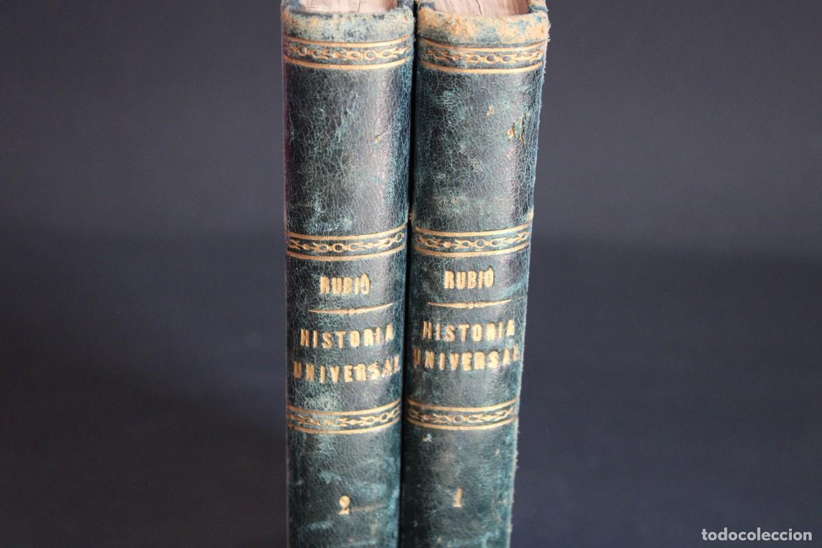 Libros de segunda mano: EPITOME PROGRAMA DE HISTORIA UNIVERSAL / JOAQUIN RUBIO Y ORS / 2 TOMOS / 1877-1878 - Foto 5