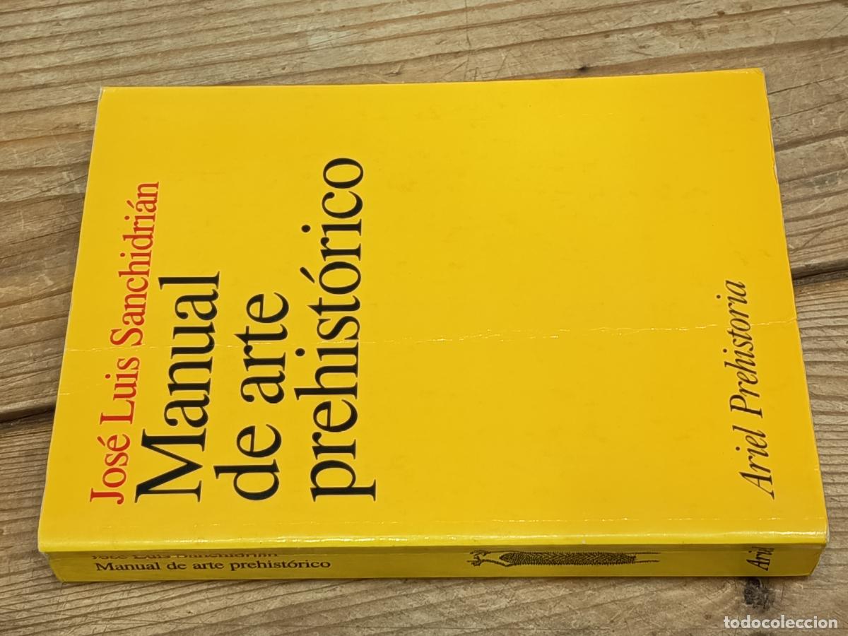 Libros de segunda mano: 2001 - JOS&Eacute; LUIS SANCHIDRI&Aacute;N. Manual de arte prehist&oacute;rico