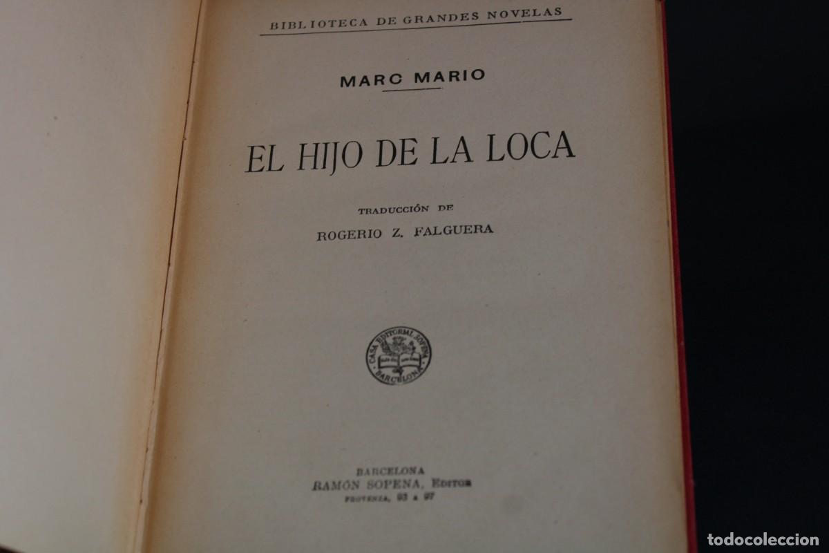 Libros de segunda mano: EL HIJO DE LA LOCA / MARC MARIO - Foto 3