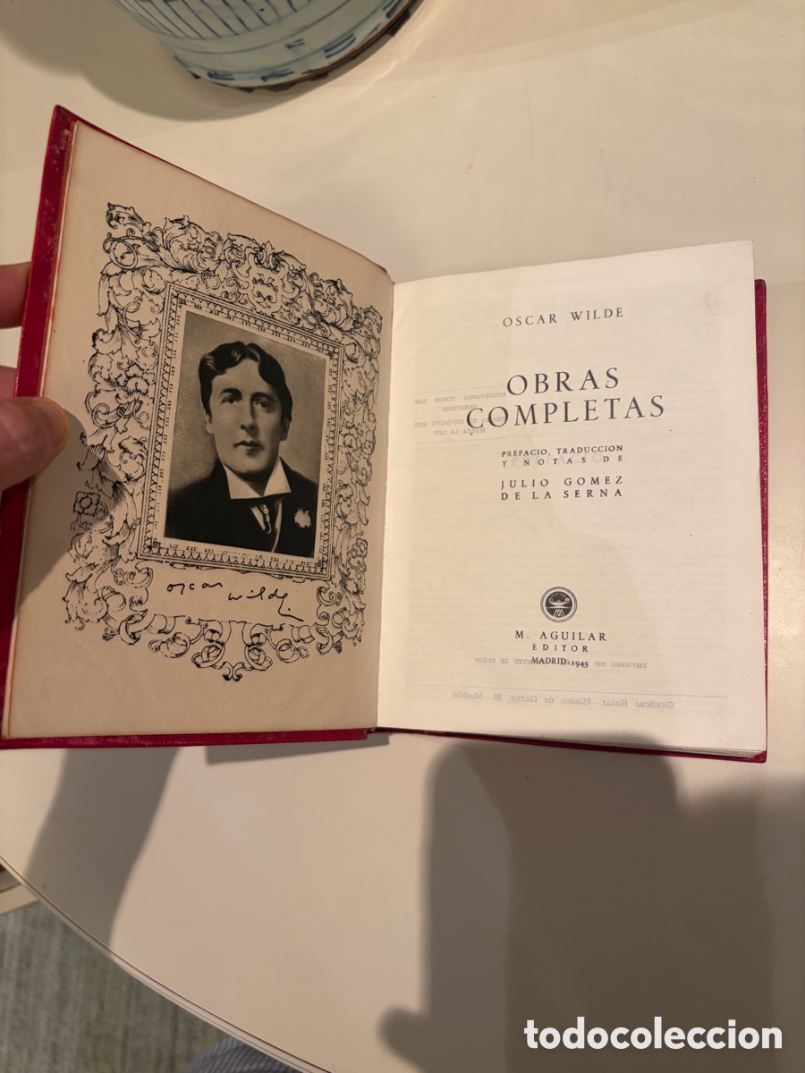 Libros de segunda mano: Oscar Wilde, Obras Completas, Aguilar - Foto 5