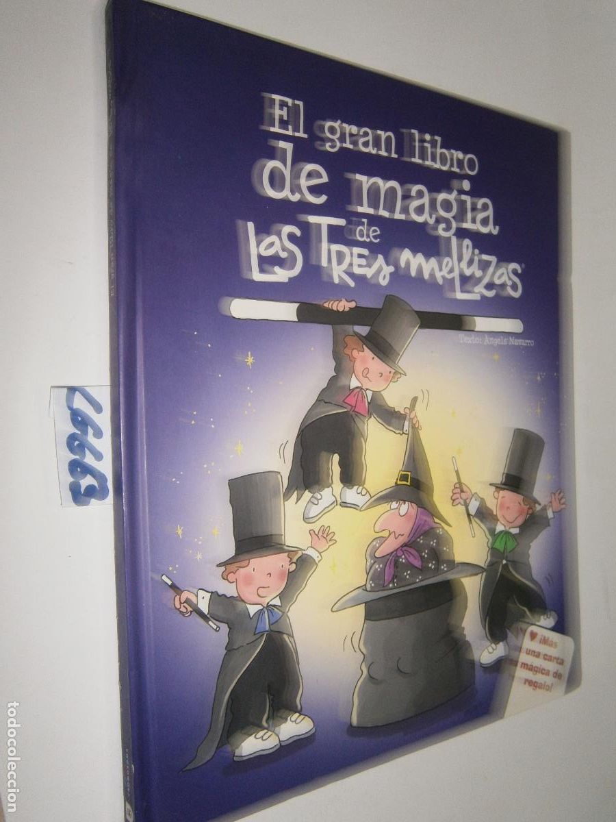 Libros de segunda mano: EL GRAN LIBRO DE MAGIA DE LAS TRES MELLIZAS