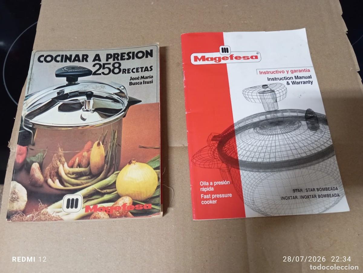 Libros de segunda mano: MAGEFESA COCINAR A PRESION 258 RECETAS / JOSE M&ordf; BUSCA ESUSI