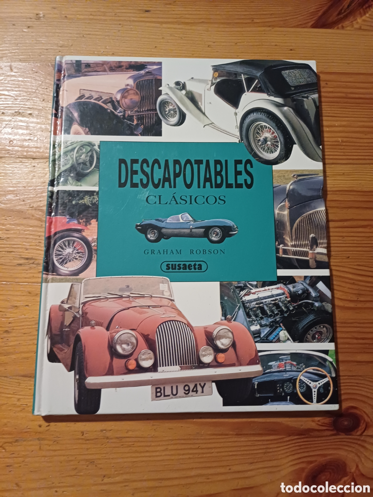 Libros de segunda mano: DESCAPOTABLES CL&Aacute;SICOS GRAHAM ROBSON - COCHES AUTOMOVILES BENTLEY CADILLAC CHEVROLET FERRARI JAGUAR