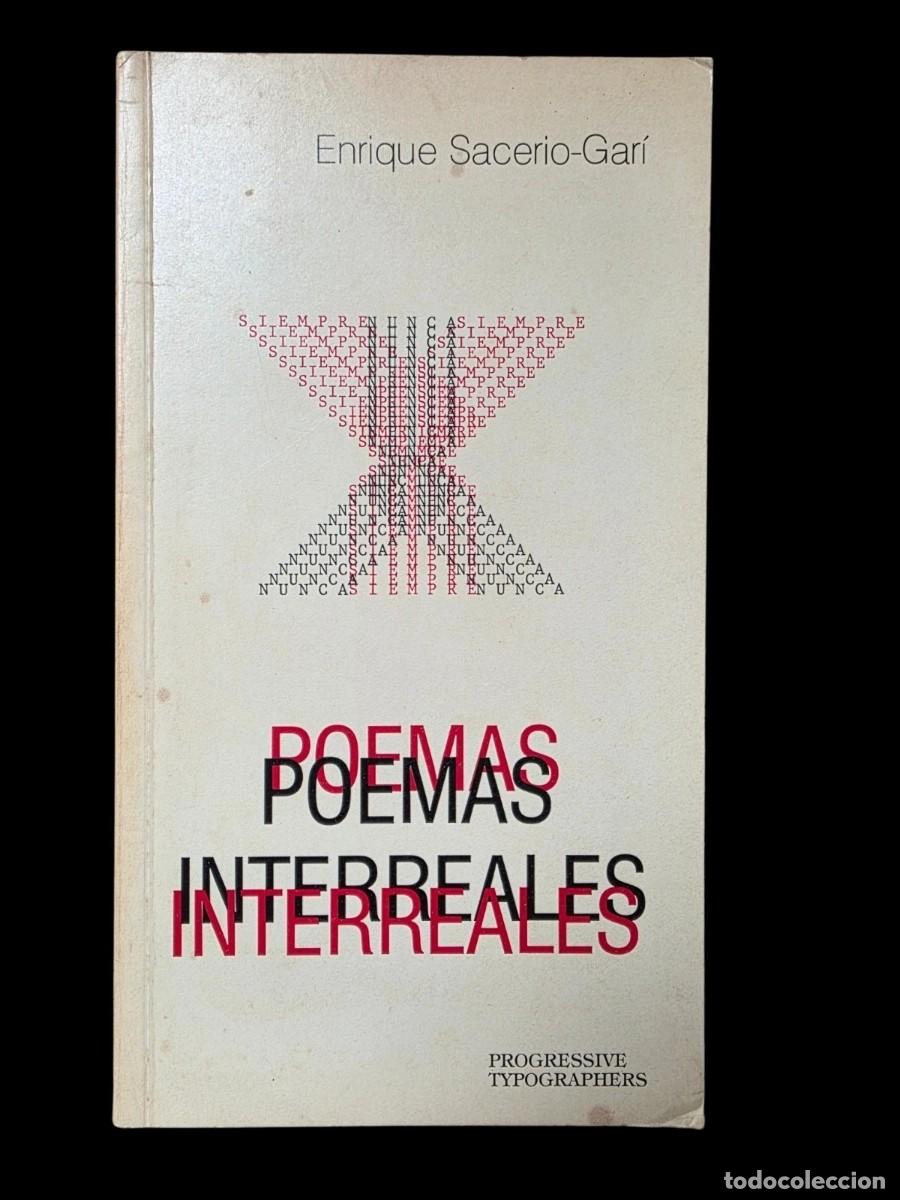 Libros de segunda mano: SATERIO-GAR&Iacute;, Enrique (Sagua la Grande, Cuba, 1945) - Poemas Interreales - 1981