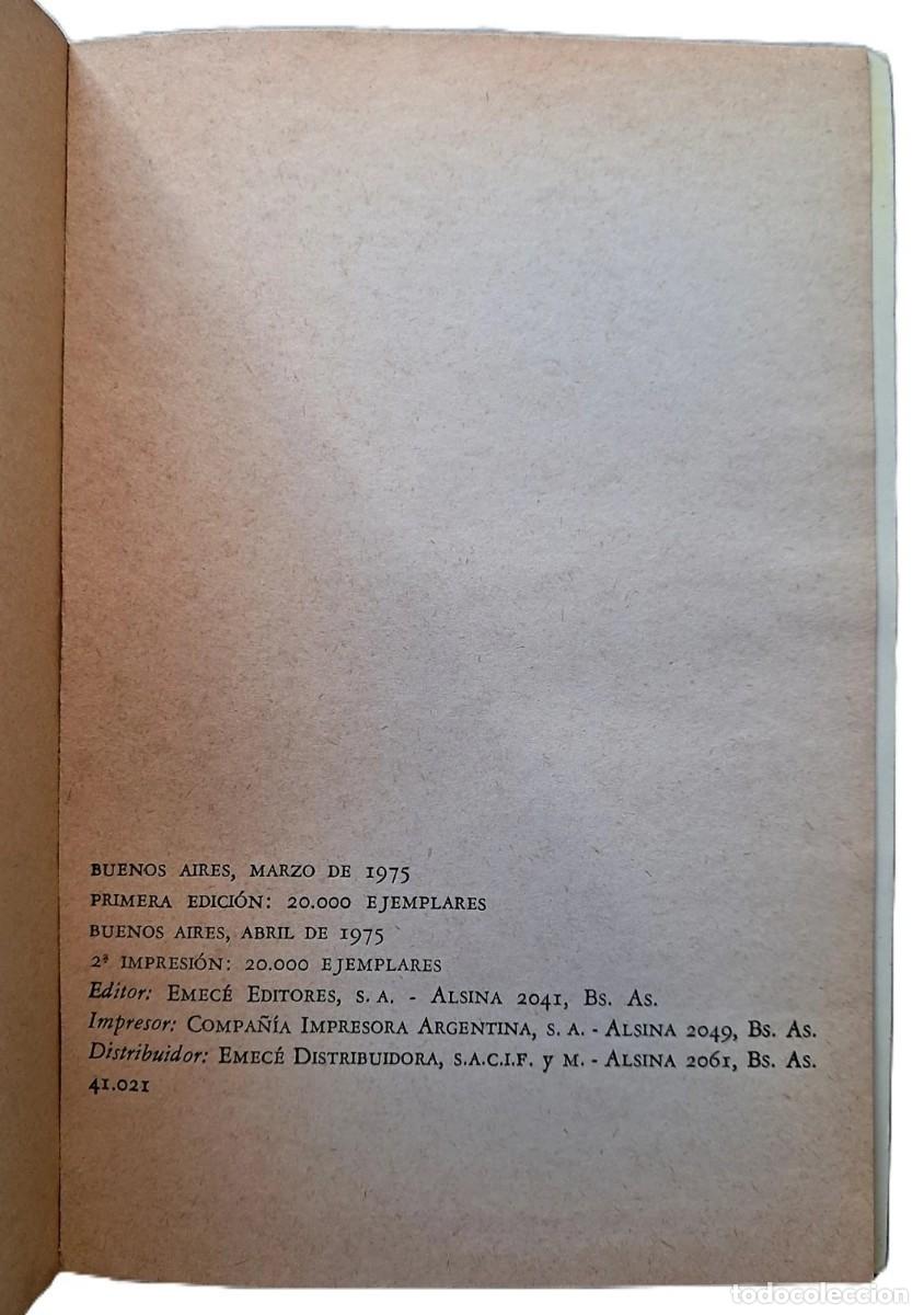 Libros de segunda mano: Borges, Jorge Luis - El Libro de Arena - 1&deg; Edici&oacute;n (2&deg; impresi&oacute;n) - (1975) - Foto 3